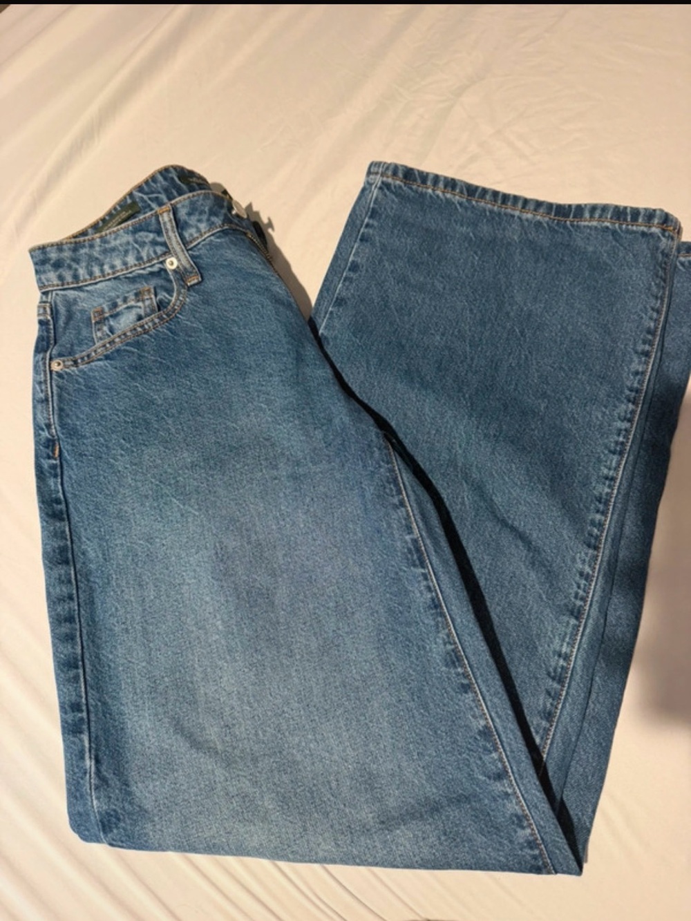 wild fable Straight-Leg Women's Medium Blue Denim Jeans